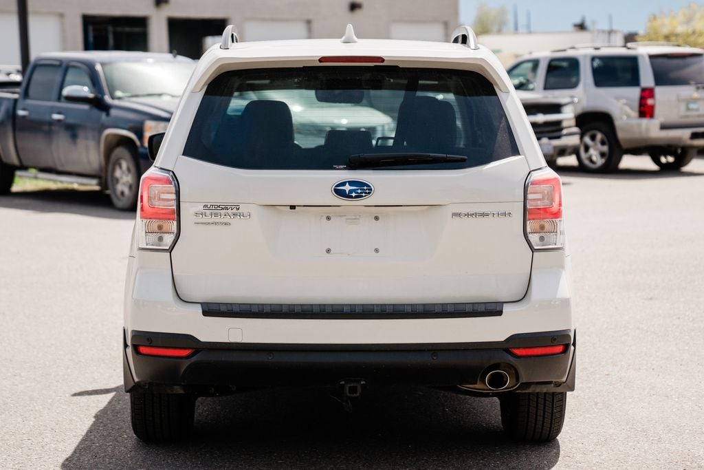 2018 Subaru Forester — rear three-quarter view