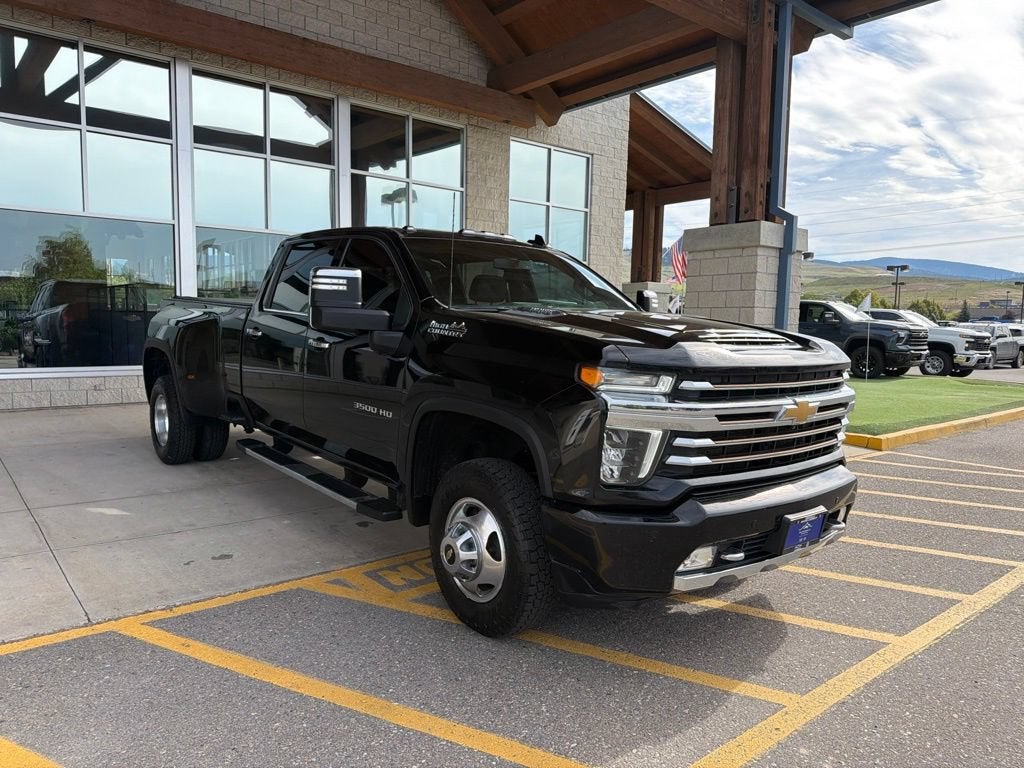 2022 Chevrolet Silverado 3500 HD — rear three-quarter view
