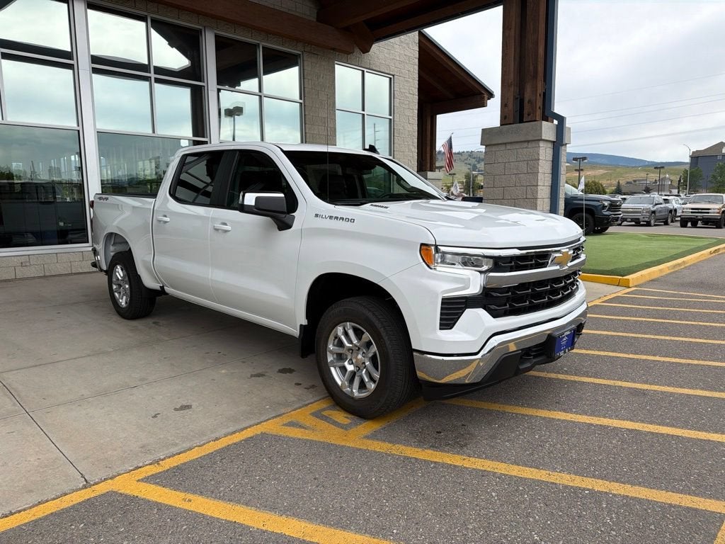 2026 Chevrolet Silverado 1500 — rear three-quarter view