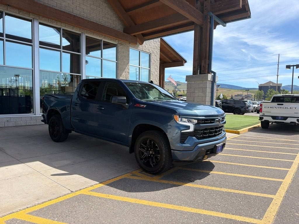 2024 Chevrolet Silverado 1500 — rear three-quarter view