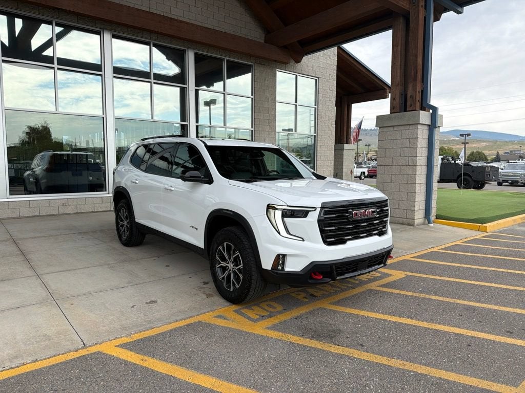 2024 GMC Acadia — rear three-quarter view