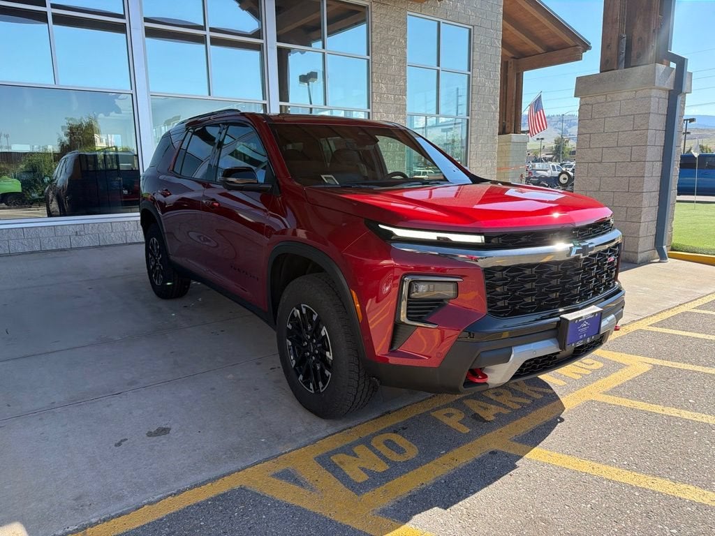 2026 Chevrolet Traverse — rear three-quarter view