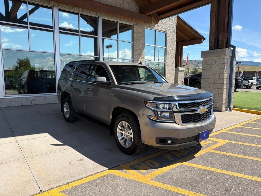 2018 Chevrolet Tahoe — rear three-quarter view